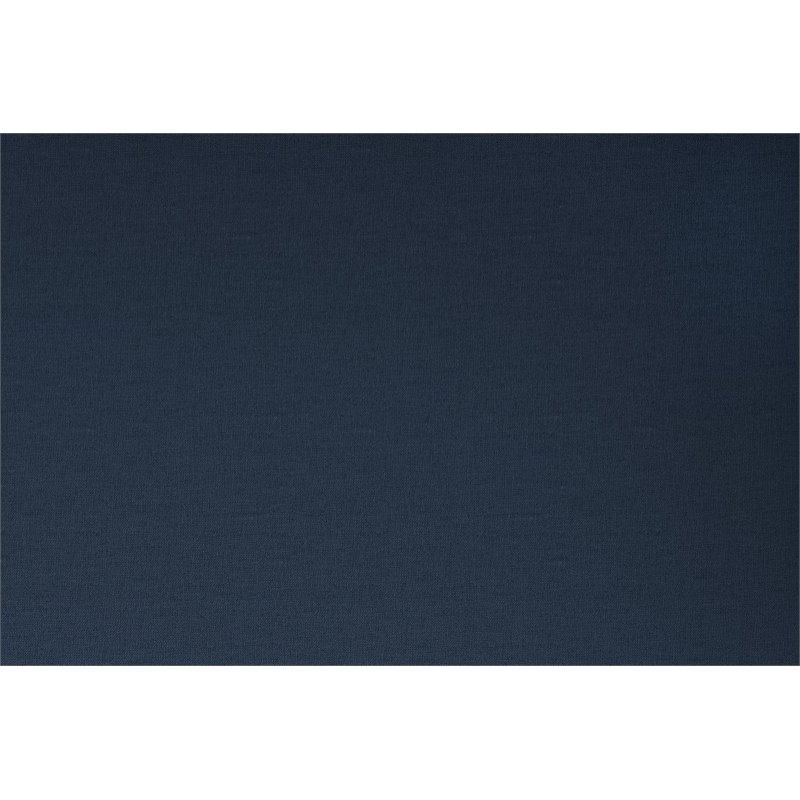Home Square 2 Piece Upholstered Linen Sleeper Sofa Set in Navy Blue