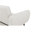 Home Square 2 Piece Upholstered Linen Sleeper Sofa Set in Gray