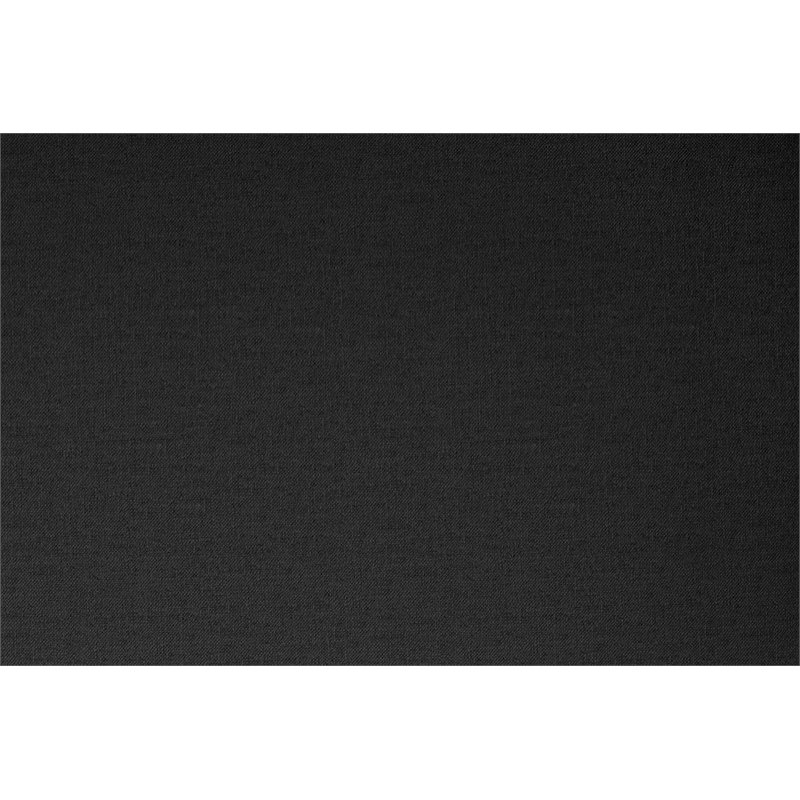 Home Square 2 Piece Upholstered Linen Sleeper Sofa Set in Dark Gray
