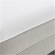 Home Square 2 Piece Modern Polyester Fabric Sofa Set in White Cream