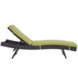 Home Square 2 Piece Adjustable Patio Chaise Lounge Set in Peridot