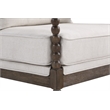 Home Square 2 Piece Linen Fabric Spindle Chair Set with Wood Frame in Beige