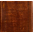 Home Square 2 Piece Mid Century Wood End Table Set in Espresso
