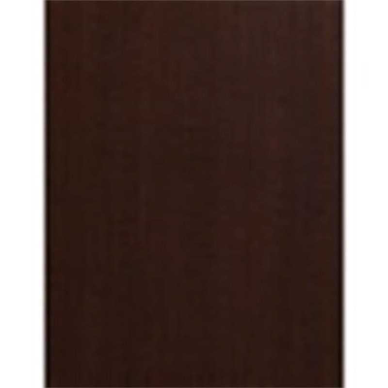 Home Square 2 Piece Wood Filing Cabinet Set with 2 Drawer in Mocha Cherry