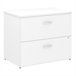 Home Square 2 Piece Lateral Engineered Wood Filing Cabinet Set in White