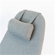 Home Square Contemporary Rocking Chair in Gray Fabric ( Set of 2 )