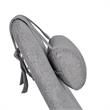 Home Square Contemporary Rocking Chair in Gray Fabric ( Set of 2 )