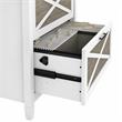 Home Square 2 Piece Lateral Filing Cabinet Set with 2 Drawer in White & Gray