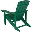 Home Square 2 Piece Faux Wood Adirondack Chair Set In Green