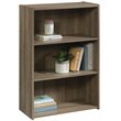 Home Square 2 Piece Modern Engineered Wood Bookcase Set in Summer Oak