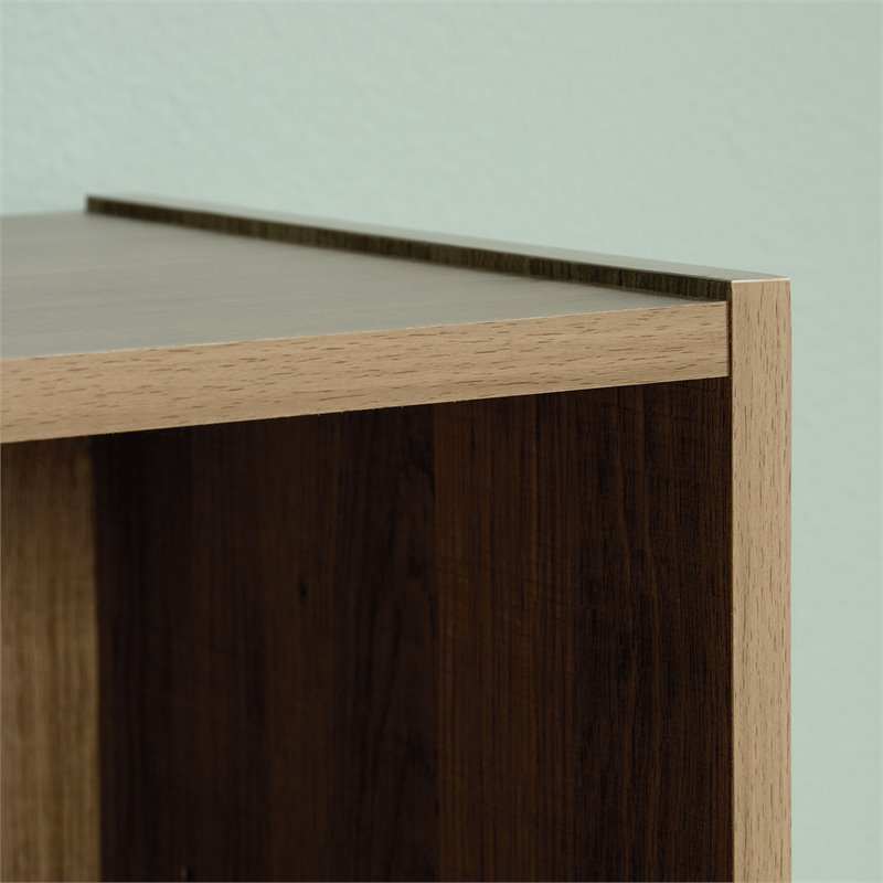 Home Square 2 Piece Modern Engineered Wood Bookcase Set in Summer Oak