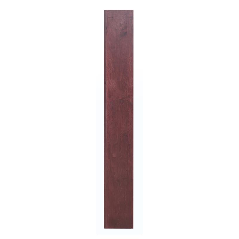 Home Square 2 Piece Tall 12-shelf Double Wide Wood Bookcase Set in Cherry