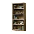 Home Square 2 Piece Wood Bookcase Set with 5 Shelf in Lintel Oak