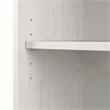 Home Square 2 Piece Engineered Wood Tall Bookcase Set in Linen White Oak