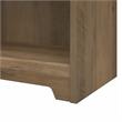 Home Square 2 Piece Engineered Wood Tall Bookcase Set in Reclaimed Pine