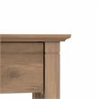 Home Square 2 Piece Engineered Wood End Table Set with Storage in Reclaimed Pine
