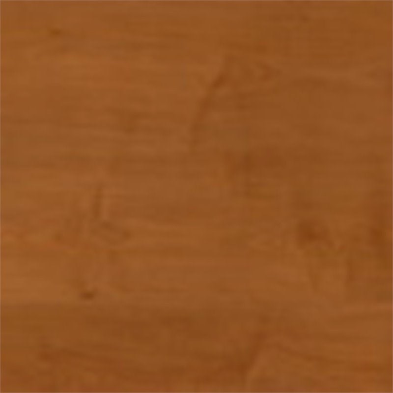 Home Square 2 Piece Engineered Wood Mobile Filing Cabinet Set in Natural Cherry