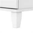 Home Square 2 Piece Engineered Wood Lateral Filing Cabinet Set in White