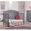 Baby Crib and Changing Table 2 Piece Set in Gray