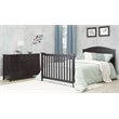 Baby Crib and Changing Table 2 Piece Set in Espresso