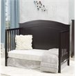Baby Crib and Changing Table 2 Piece Set in Espresso