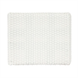 Home Square 3 Piece Rattan Counter Stool Set in White