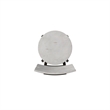 Home Square 3 Piece Metal Swivel Counter Stool Set in Distressed White