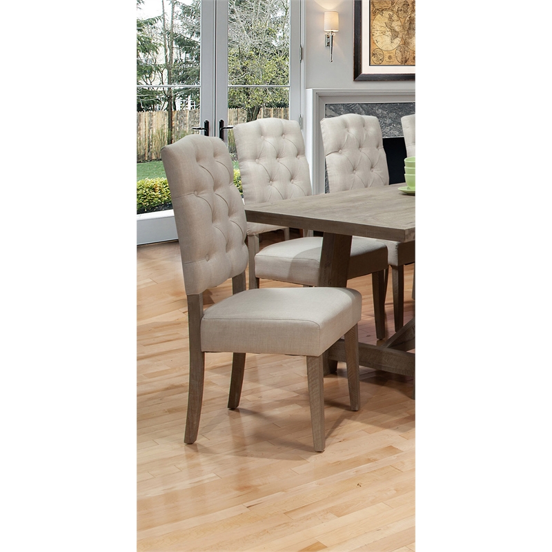 Home Square 5 Piece Dining Set with Dining Table and 4 Dining Chairs 