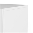 Home Square 2 Piece Bedroom Set with 2 Two Drawer Nightstands in White