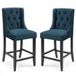Home Square 2 Piece Fabric Upholstered 26