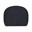 Home Square 3 Piece Solid Acacia Wood Counter Stool Set in Black