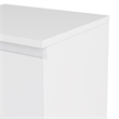 Home Square 2 Piece 2 Drawer Nightstand Set in White