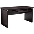 Home Square 2 Piece Set with Writing Desk and Mobile File Cabinet in Cappuccino