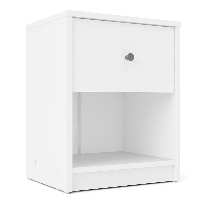 Home Square 3 Piece Furniture Set with Dresser Nightstand and 3 Drawer Chest