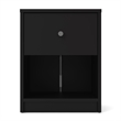 Home Square 3 Piece Set with 6 Drawer Double Dresser Nightstand and Chest