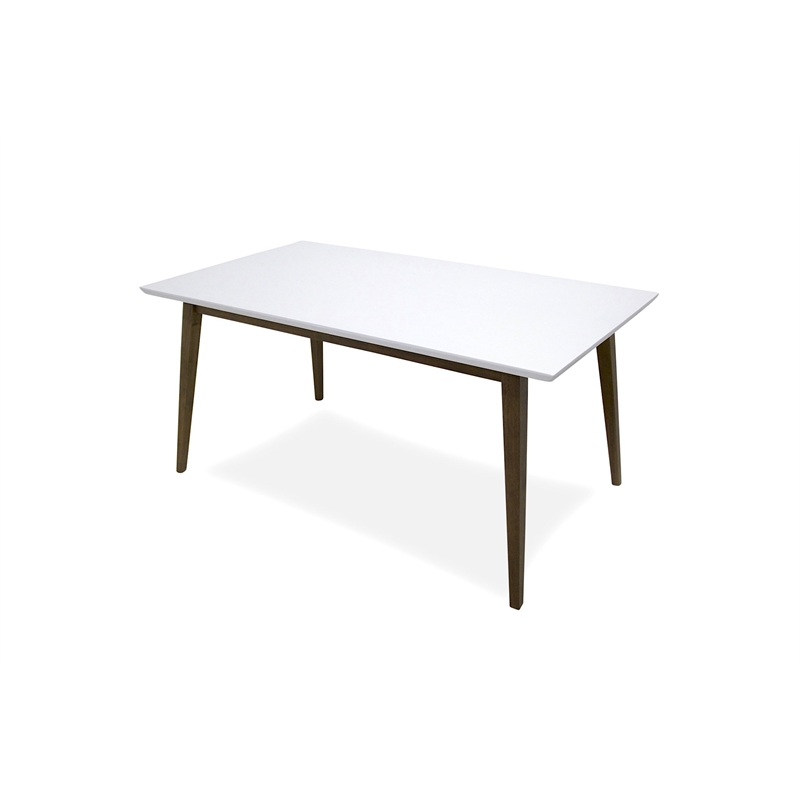 Home Square 3 Piece Furniture Set with Dining Table and 2 Large Benches