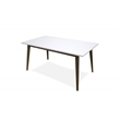 Home Square 3 Piece Furniture Set with Dining Table and 2 Large Benches