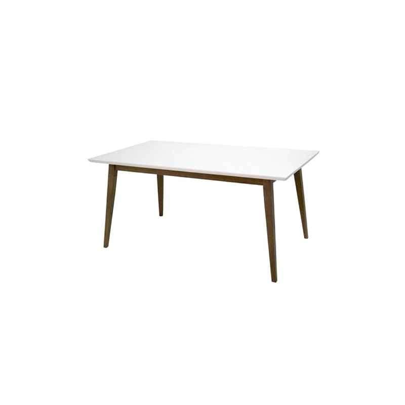 Home Square 3 Piece Furniture Set with Dining Table and 2 Large Benches