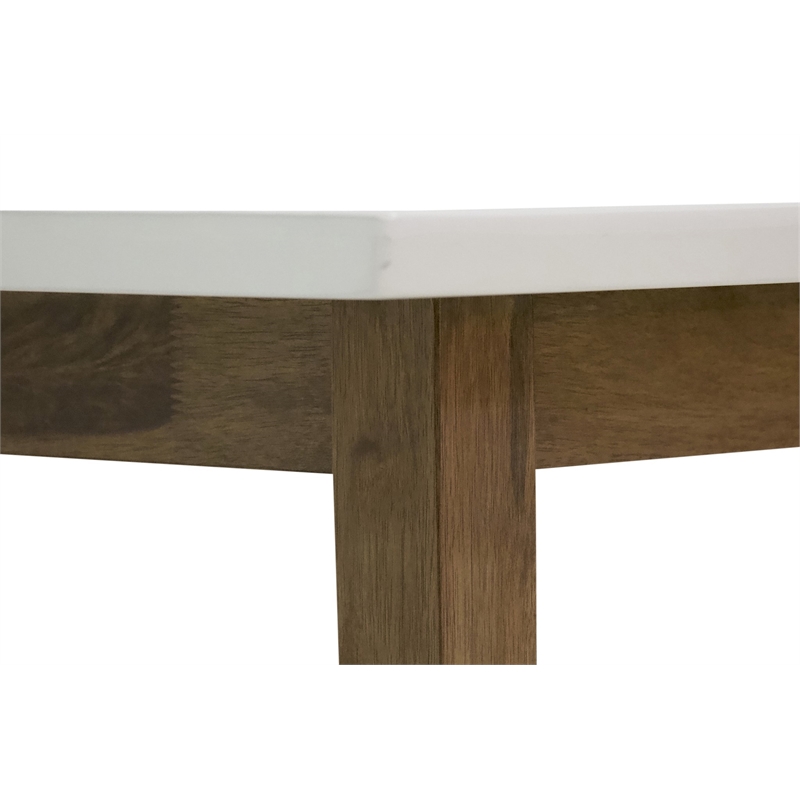 Home Square 5 Piece Dining Set with Dining Table and 4 Dining Chairs