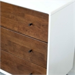 Home Square 2 Piece Set with Queen Platform Bed and 6-Drawer Dresser