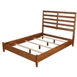 Home Square 4 Piece Set with Small TV Console Standard King Bed & Nightstand