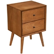 Home Square 4 Piece Set with Small TV Console Full Size Panel Bed & Nightstand