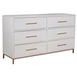 Home Square 4 Piece Set with Nightstand Dresser & Standard King Panel Bed