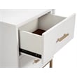 Home Square 5 Piece Set with Nightstand Small Chest Mirror & King Panel Bed