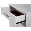 Home Square 5 Piece Set with Nightstand Small Chest Mirror & King Panel Bed