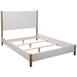 Home Square 4 Piece Set with Nightstand Chest & Full Size Wood Panel Bed