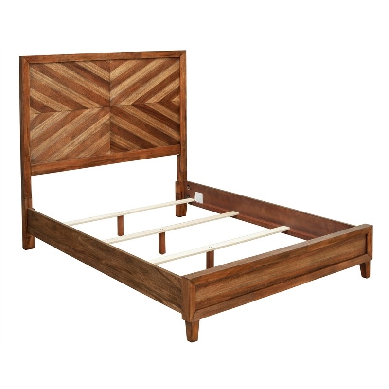 Home Square 4 Piece Set with Nightstand Chest Mirror & Standard King Bed