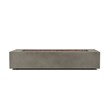 Home Square 2-Piece Set with LP Fire Table with Gas Conversion Kit & Tank Cover