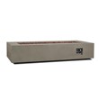 Home Square 2-Piece Set with LP Fire Table with Gas Conversion Kit & Tank Cover