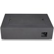 Home Square 2-Piece Set with Fire Table with Conversion Kit & Tank Cover